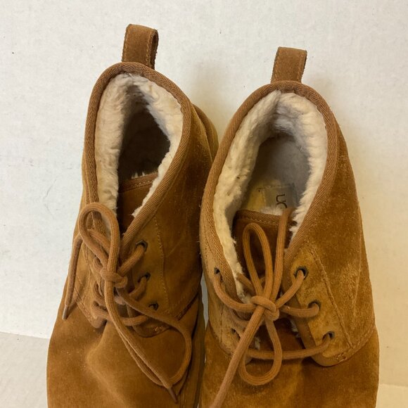 UGG Neumel Suede Men's Casual Shoe US 12 Brown Tan Lace Up - Picture 3 of 10